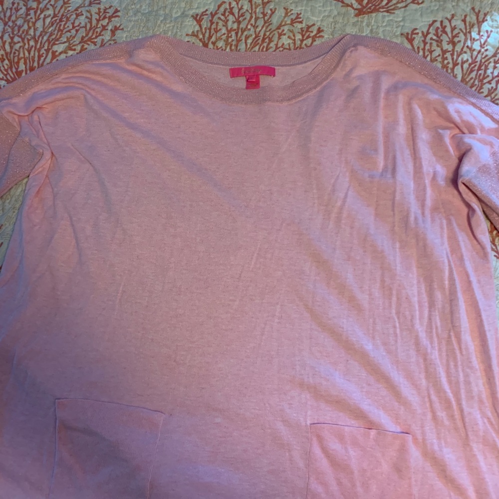 Lilly pulitzer pink tunic